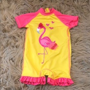 *Baby Girls One Piece Bodysuit Swimsuit*